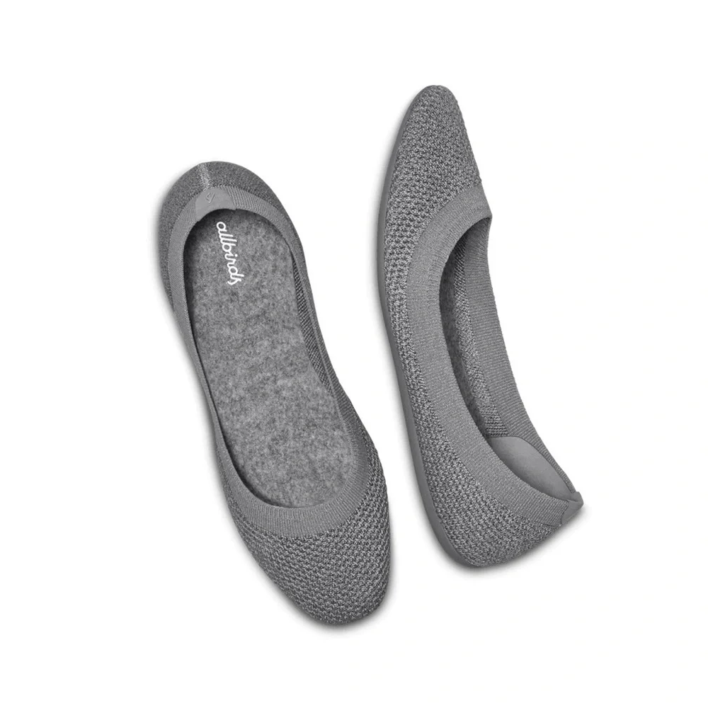 Allbirds Tree Breezers women’s flats mist gray size 8.5